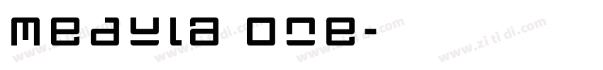 Medula One字体转换